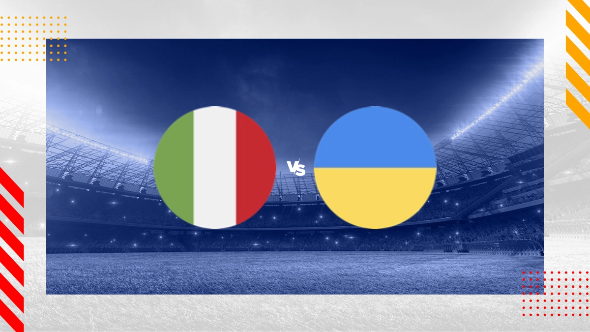 Prognóstico Itália vs Ucrânia