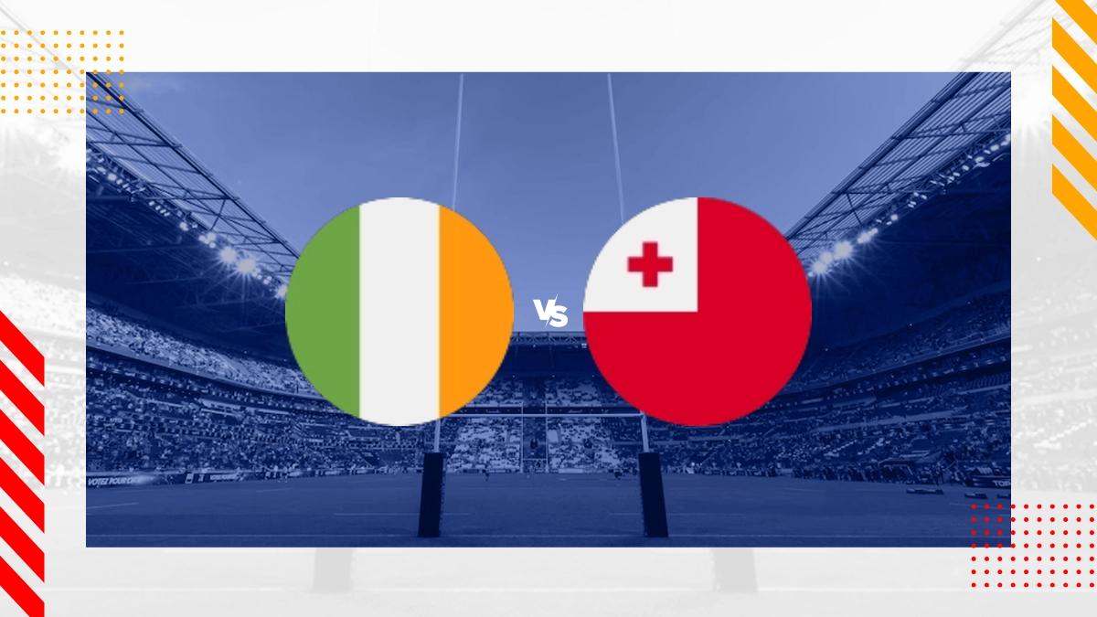 Pronostic Irlande vs Tonga