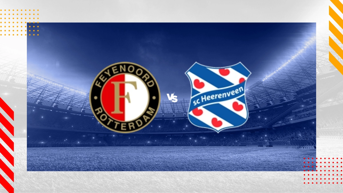 Prognóstico Feyenoord vs Heerenveen