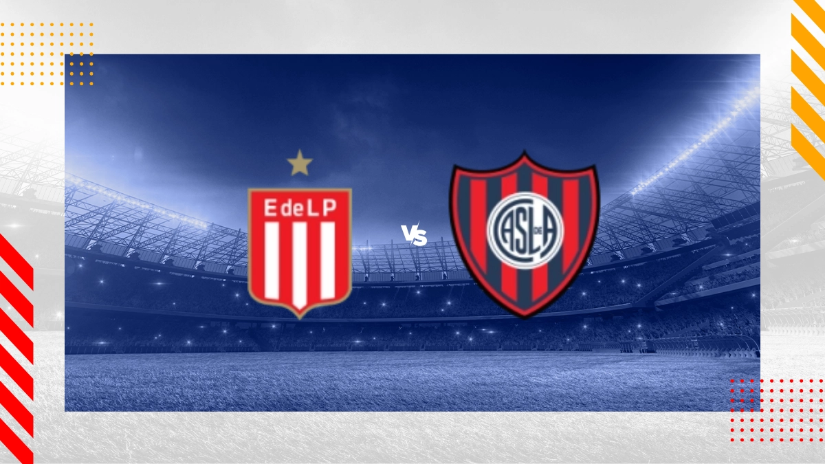 Pronóstico Estudiantes de La Plata vs CA San Lorenzo De Almagro