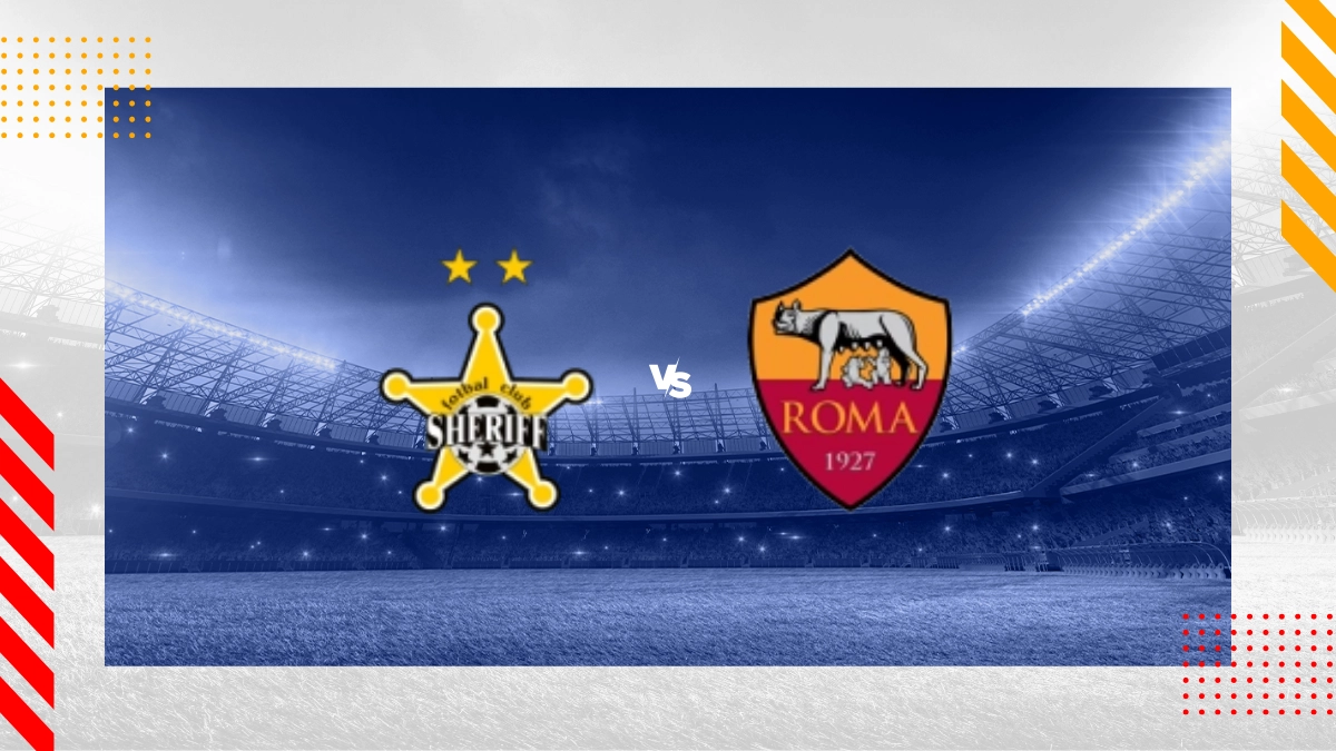 Palpite Sheriff Tiraspol vs AS Roma