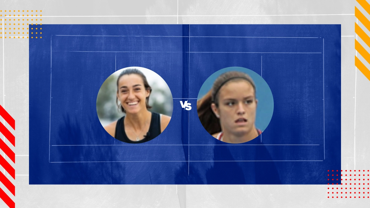 Prognóstico Caroline Garcia vs Maria Sakkari