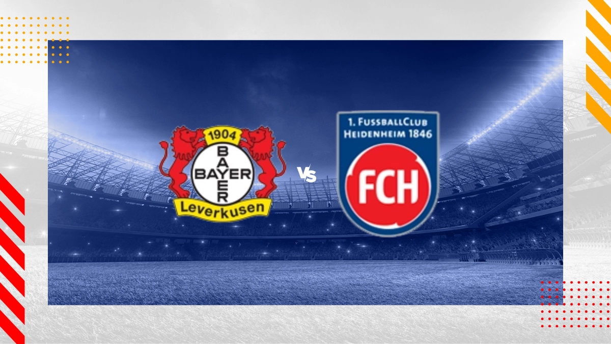 Pronostic Bayer Leverkusen vs Heidenheim