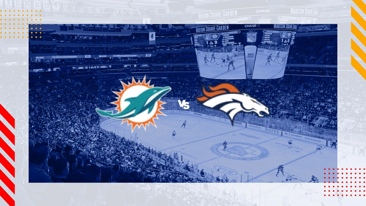 Pronóstico Miami Dolphins vs Denver Broncos