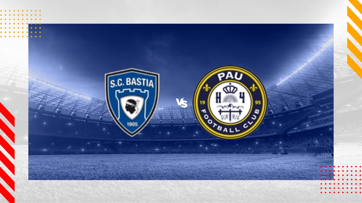 Pronostic SC Bastia vs Pau FC