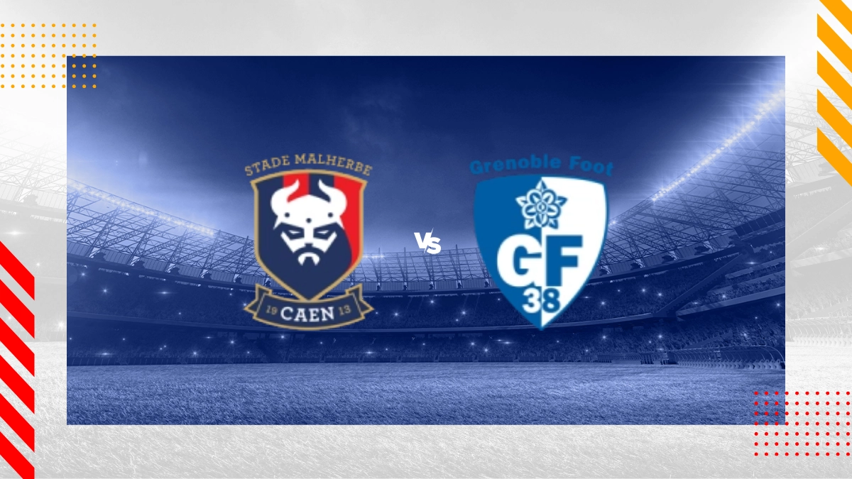 Pronostic Caen vs Grenoble Foot