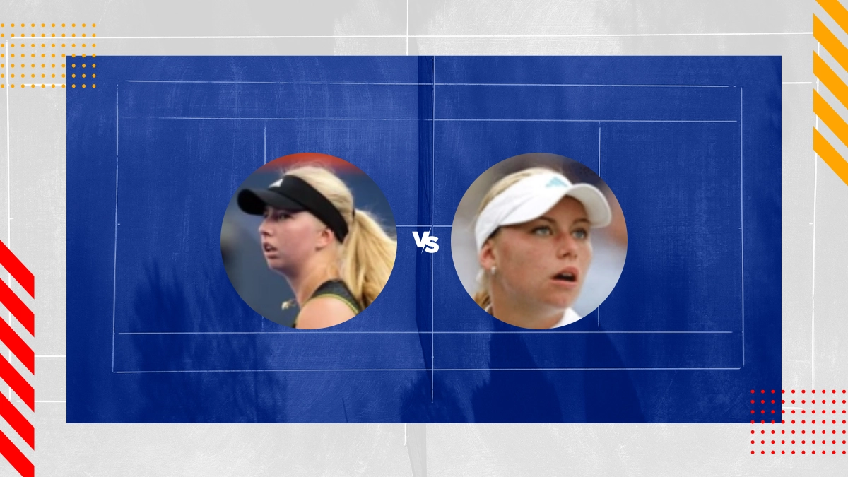 Palpite Clara Tauson vs Vera Zvonareva