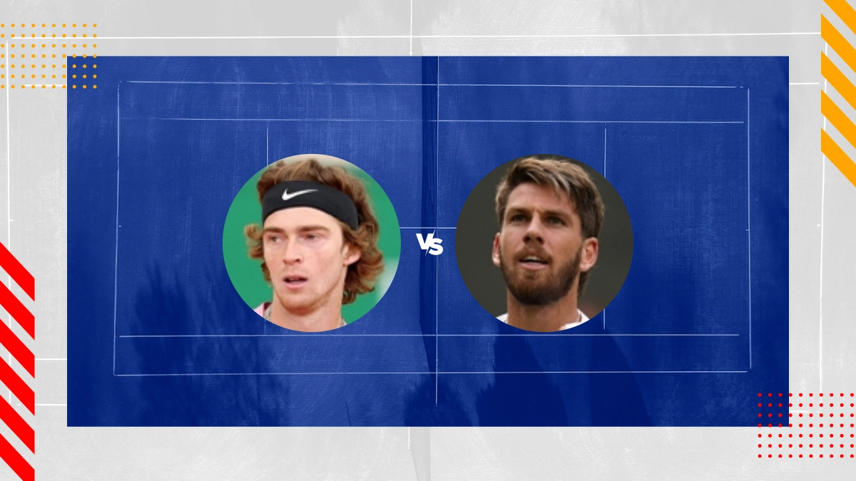 Andrey Rublev vs Cameron Norrie Prediction