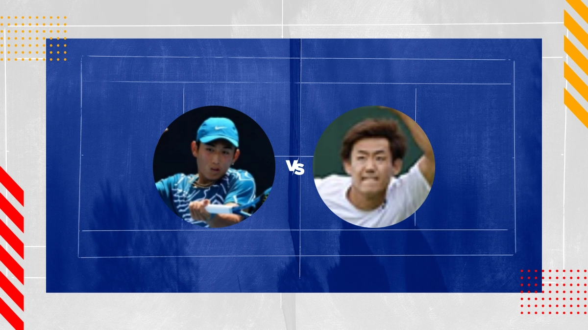 Pronostic Juncheng Shang vs Yoshihito Nishioka