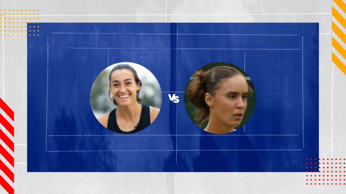 Prognóstico Caroline Garcia vs Anhelina Kalinina