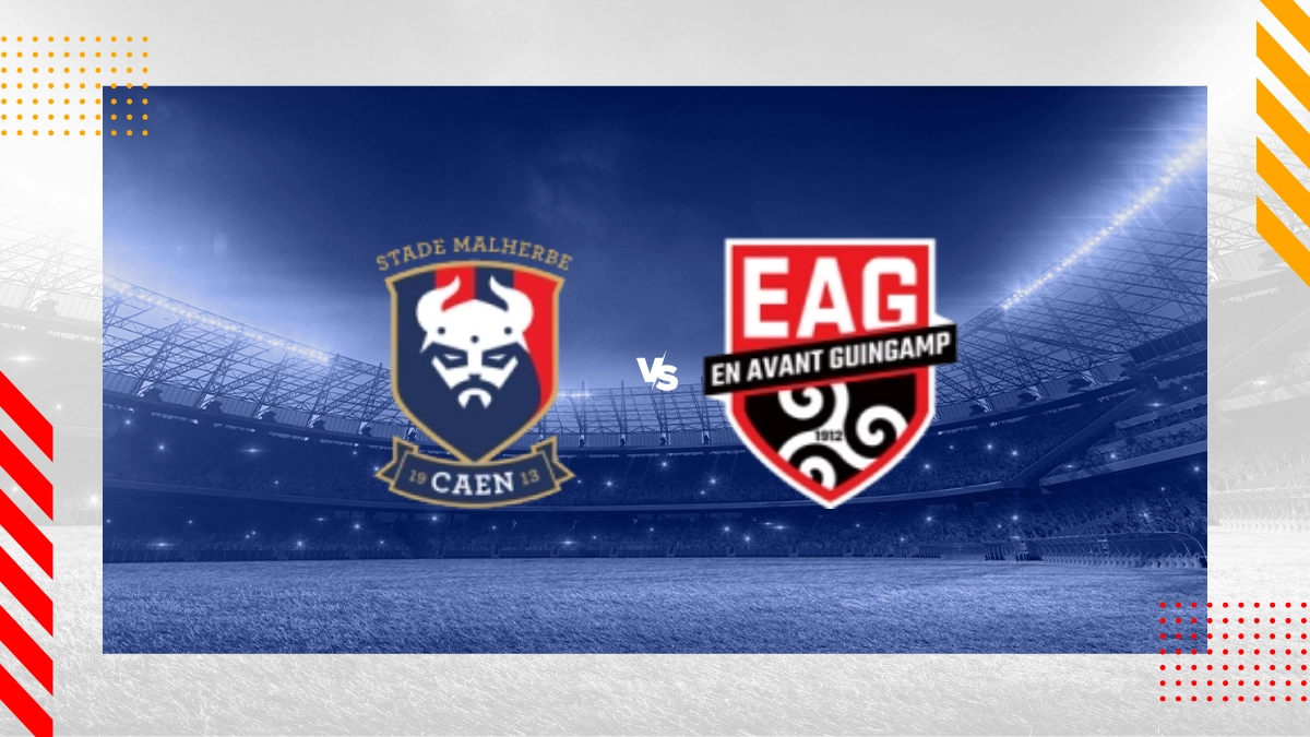 Pronostic Caen vs EA Guingamp