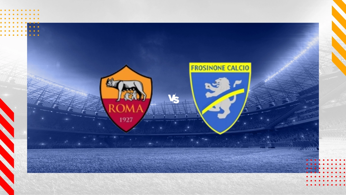 Pronostic AS Roma vs Frosinone