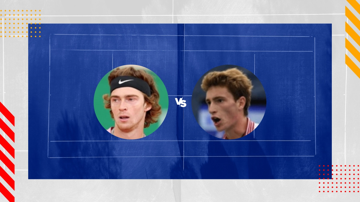 Pronostic Andrey Rublev vs Ugo Humbert