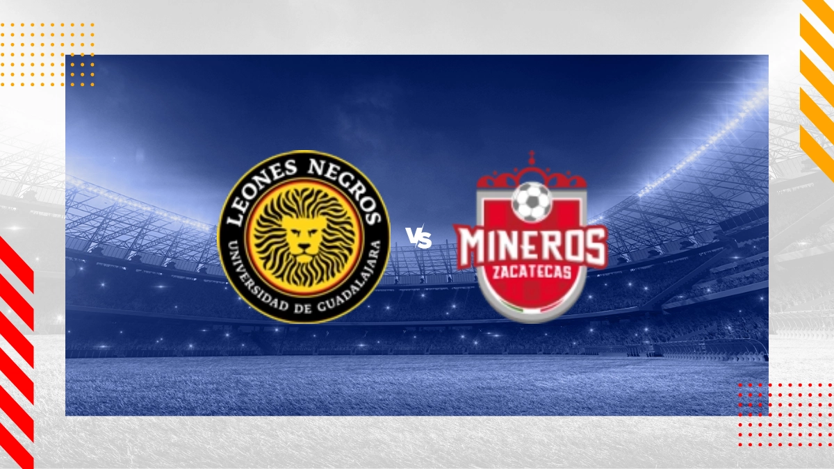 Pronóstico Universidad de Guadalajara vs CD Mineros De Zacatecas