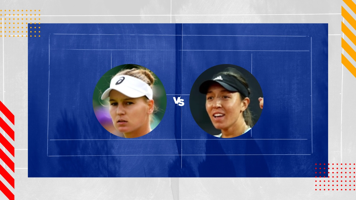 Veronika Kudermetova vs Jessica Pegula Prediction