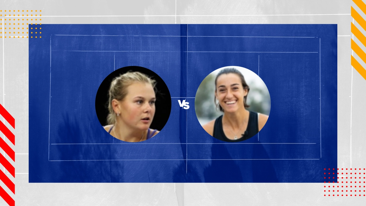 Kateryna Baindl vs Caroline Garcia Prediction