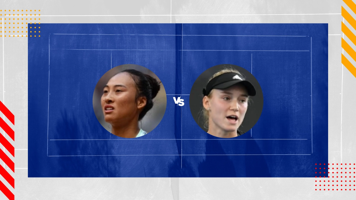 Qinwen Zheng vs Elena Rybakina Prediction