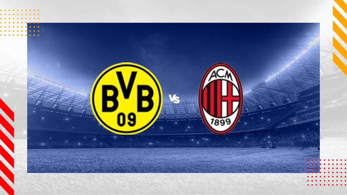 Prognóstico Borussia Dortmund vs AC Milan