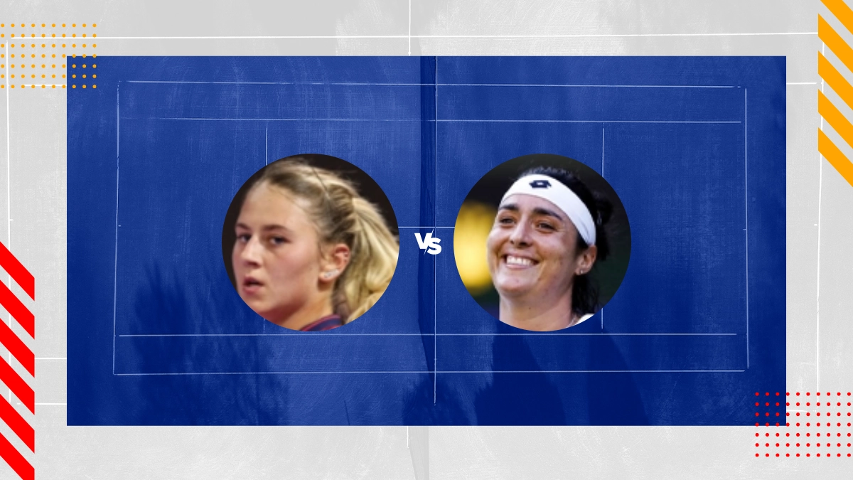 Pronostic Marta Kostyuk vs Ons Jabeur