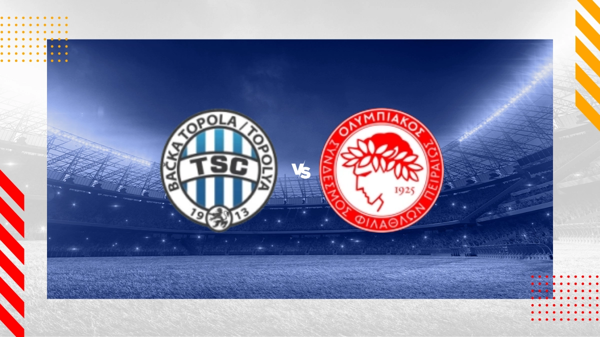 Prognóstico FK TSC Backa Topola vs Olympiacos