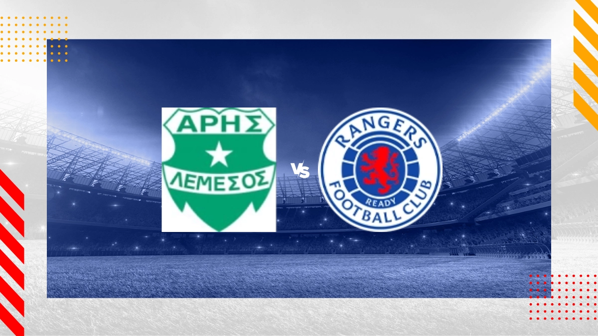 Palpite Aris Limassol vs Glasgow Rangers