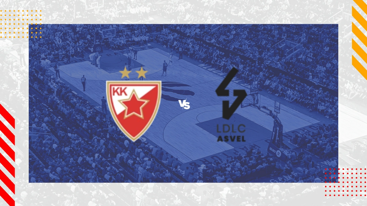 Pronostic KK Crvena Zvezda Mts vs ASVEL