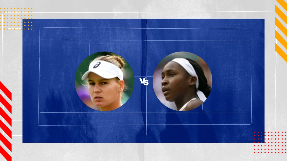 Prognóstico Veronika Kudermetova vs Cori Gauff