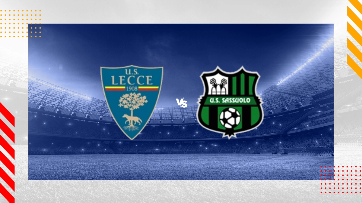 Prognóstico US Lecce vs US Sassuolo
