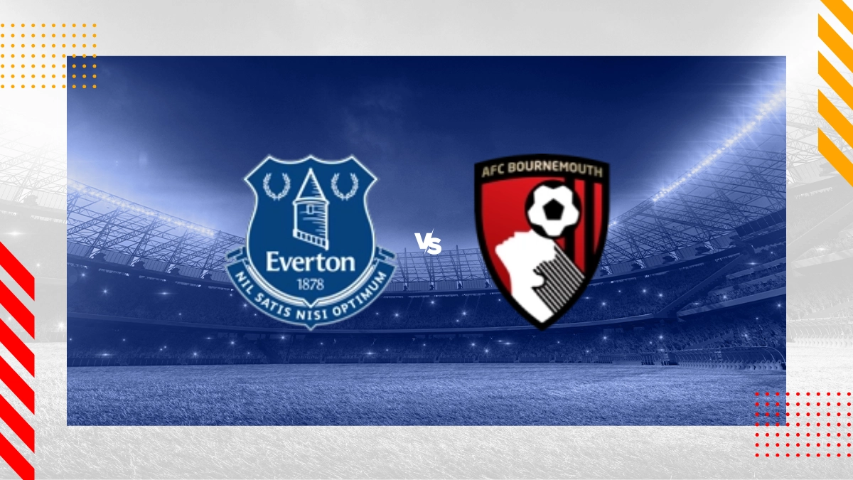 Pronostic Everton vs Bournemouth