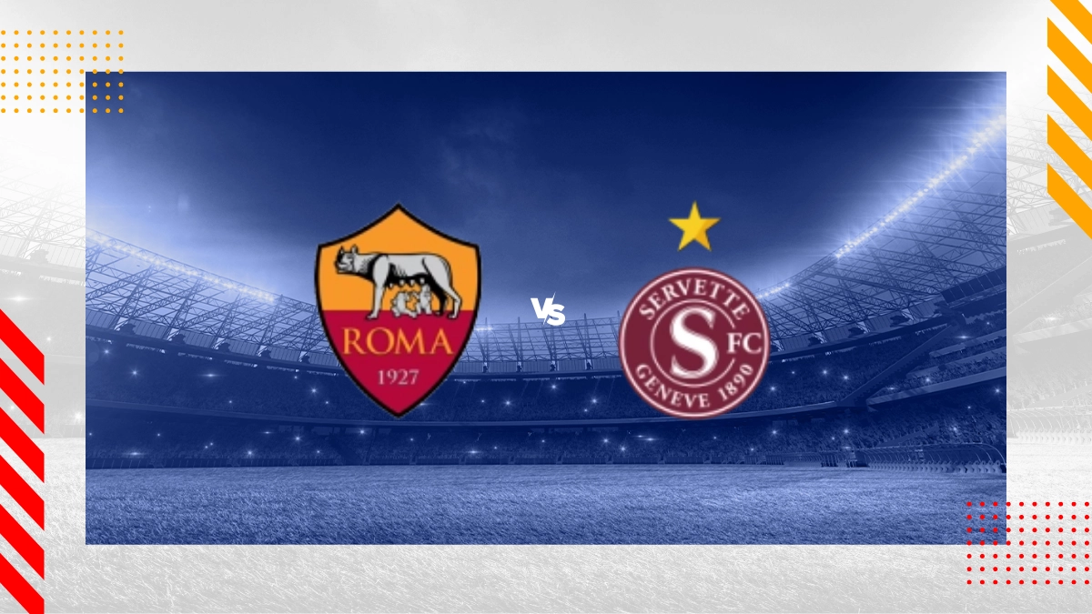 Palpite AS Roma vs Servette Geneva