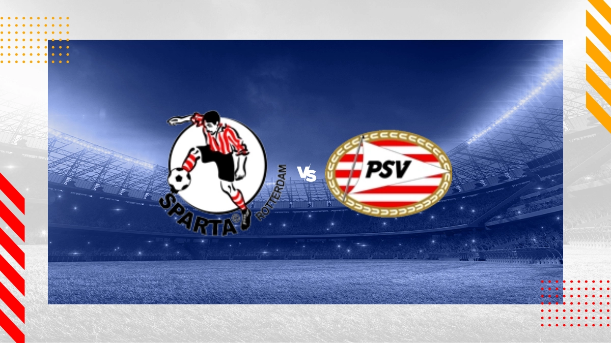 Voorspelling Sparta Rotterdam vs PSV