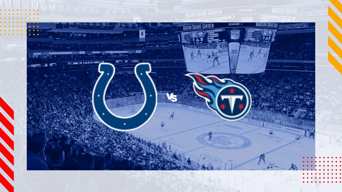 Pronóstico Indianapolis Colts vs Tennessee Titans