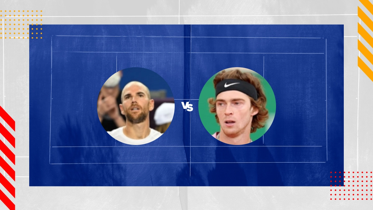 Prognóstico Adrian Mannarino vs Andrey Rublev