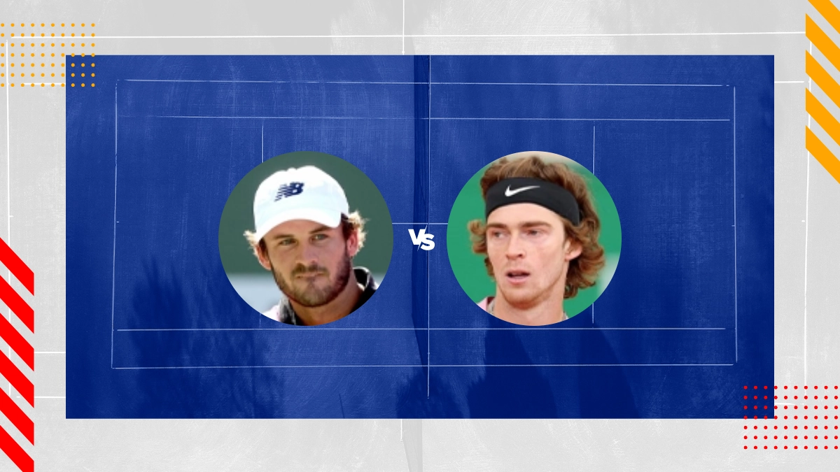 Tommy Paul vs Andrey Rublev Prediction