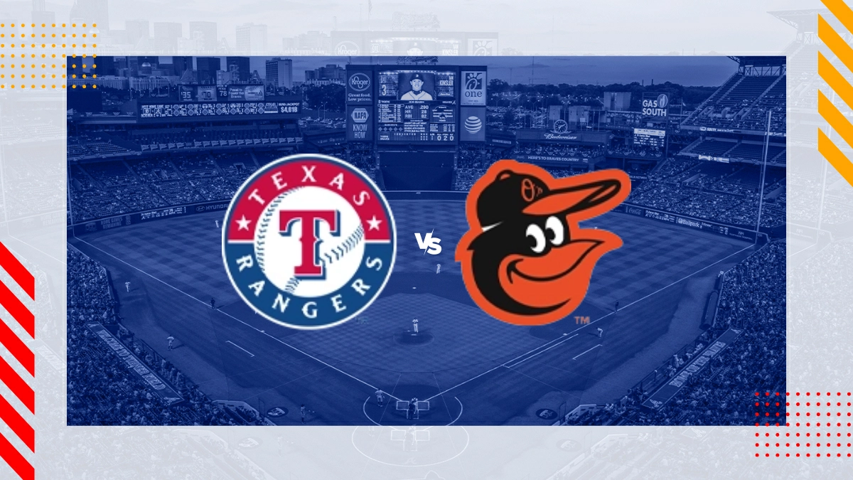 Texas Rangers vs Baltimore Orioles Prediction