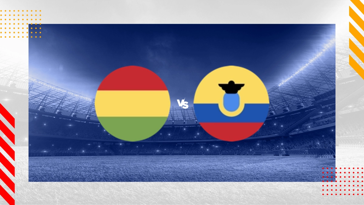 Pronóstico Bolivia vs Ecuador