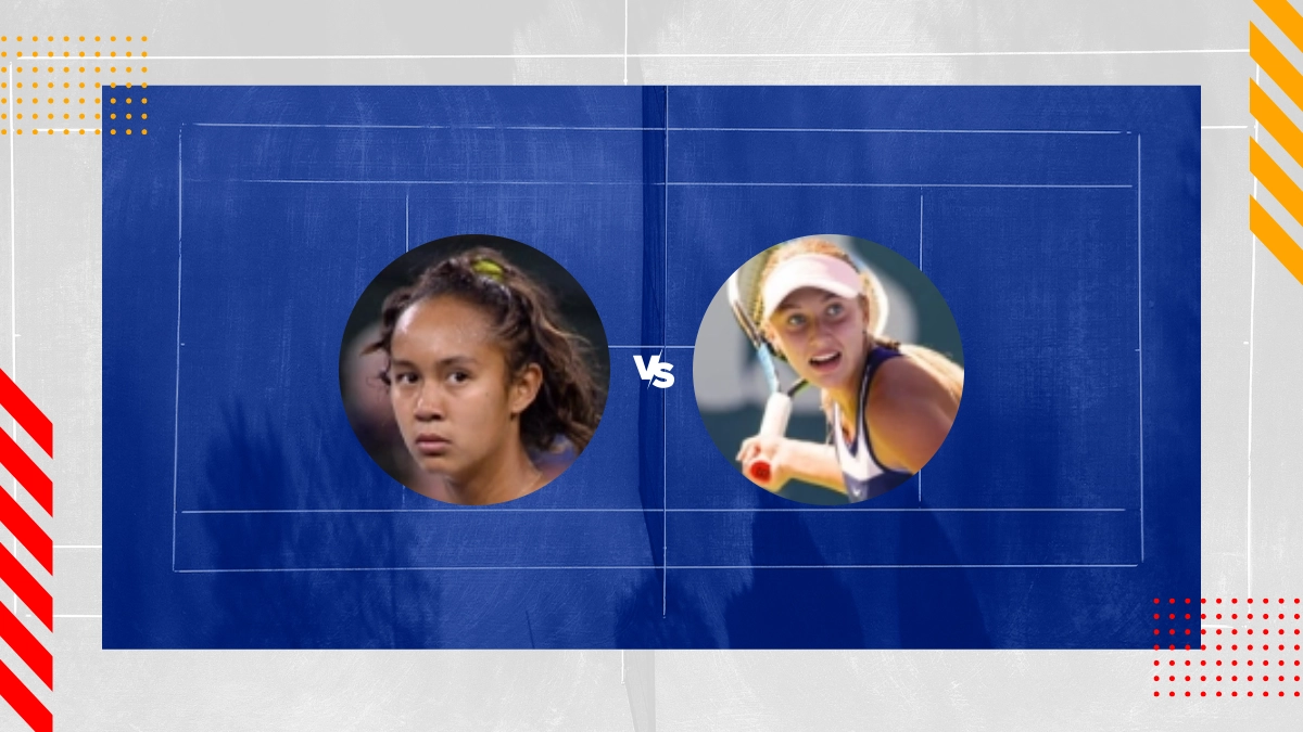 Leylah Annie Fernandez vs Mirra Andreeva Prediction