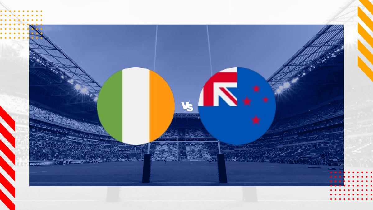 Pronóstico Irlanda vs Nueva Zelandia