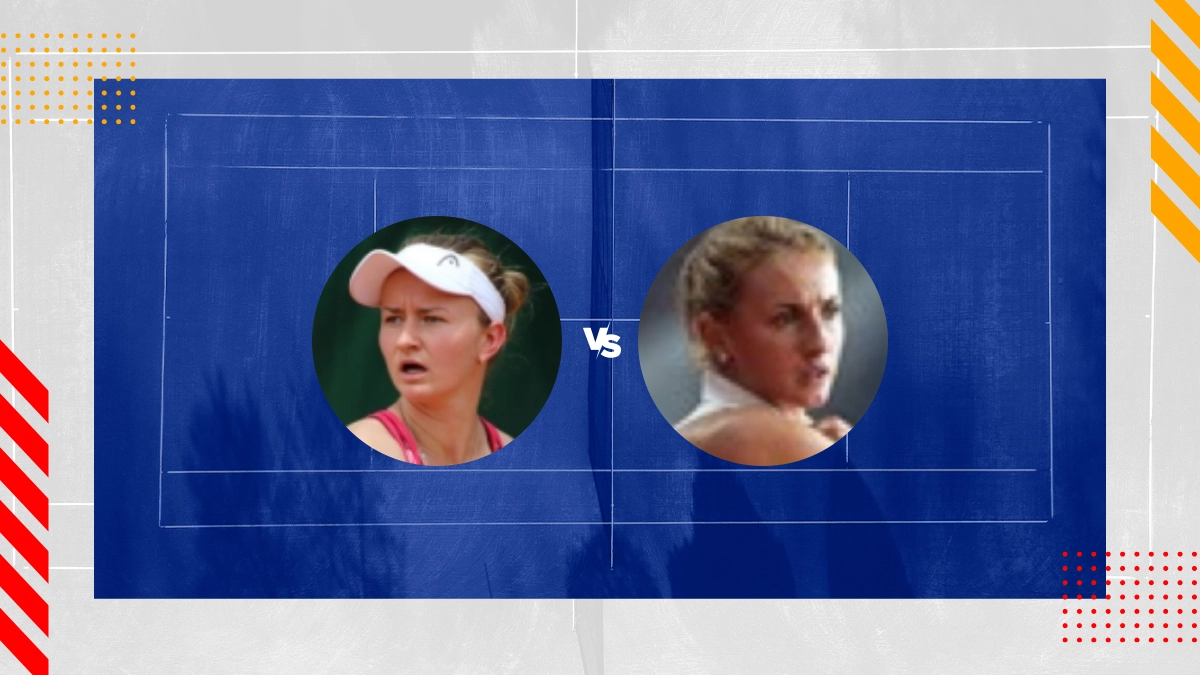 Barbora Krejcikova vs Lesia Tsurenko Prediction