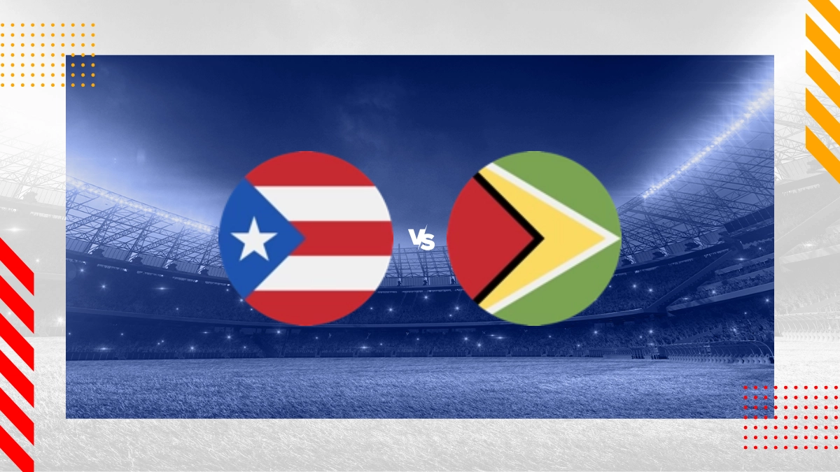 Pronóstico Puerto Rico vs Guyana