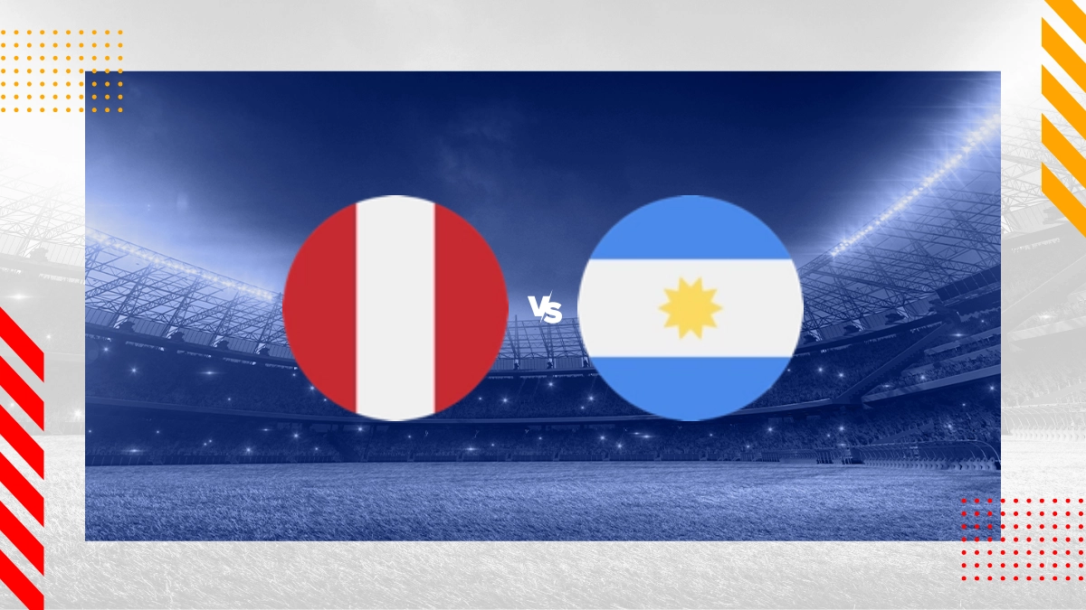 Pronóstico Perú vs Argentina