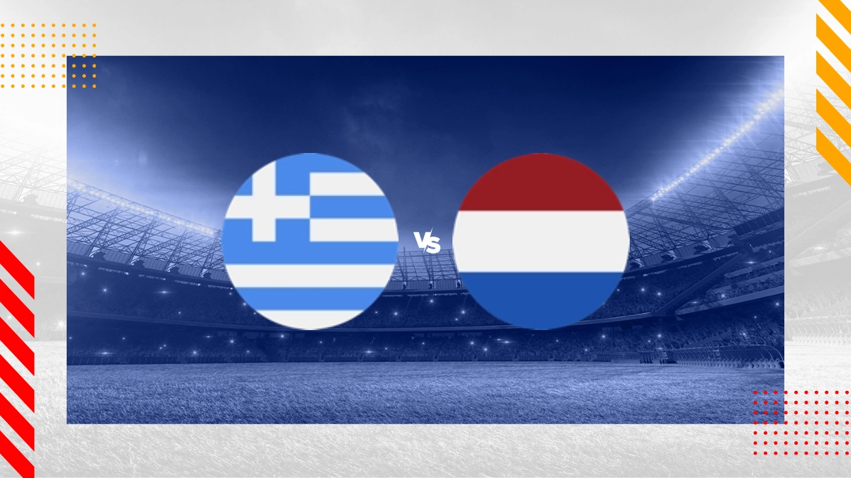 Pronostic Grèce vs Pays-Bas