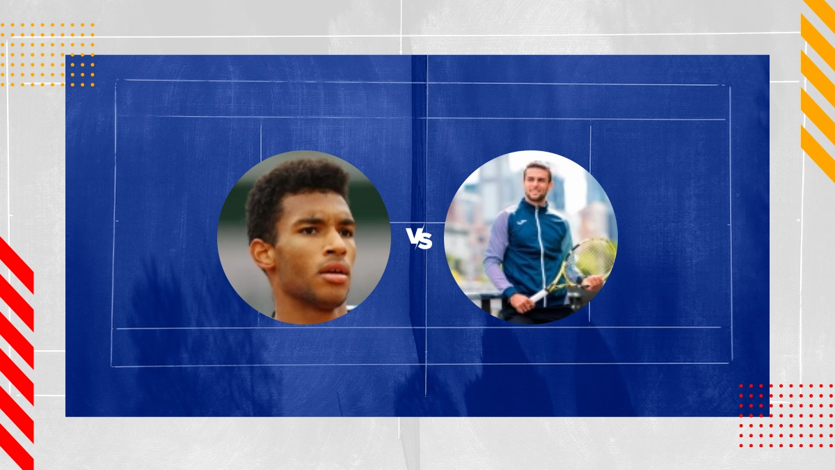 Prognóstico Felix Auger Aliassime vs Aleksandar Vukic