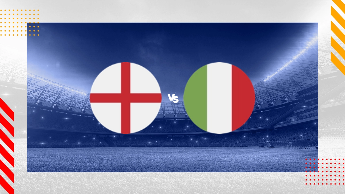 Palpite Inglaterra vs Itália