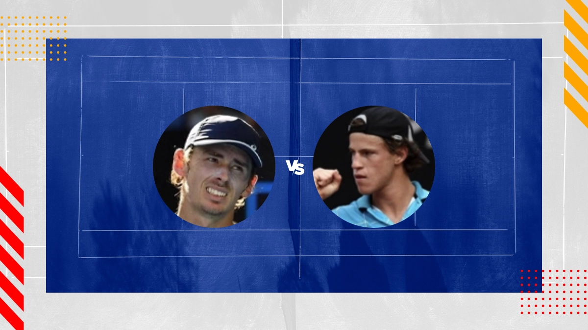 Pronostic Alex De Minaur vs Diego Sebastián Schwartzman