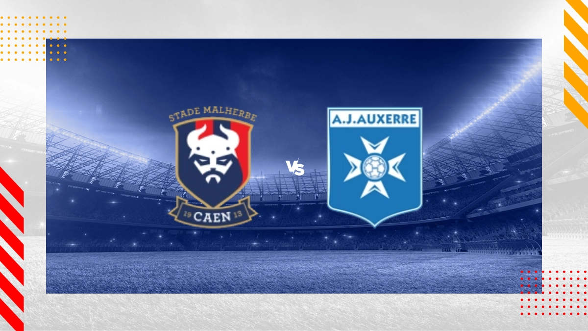Pronostic Caen vs Auxerre