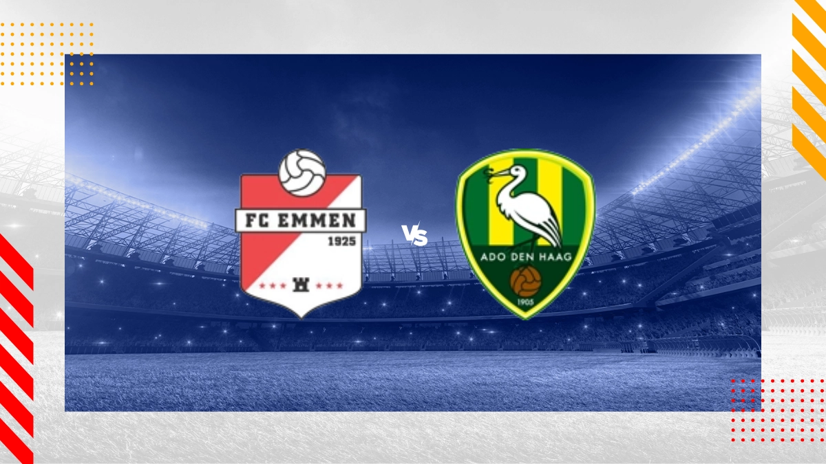 Voorspelling FC Emmen vs ADO Den Haag