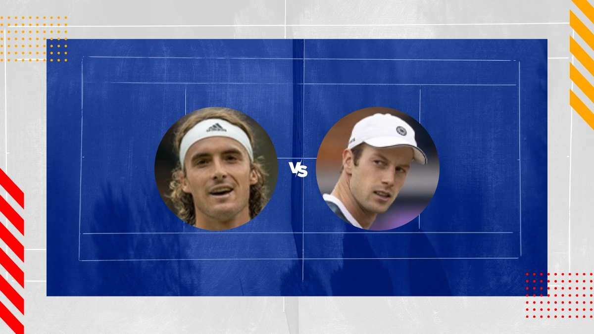 Pronóstico Stefanos Tsitsipas vs Botic Van De Zandschulp