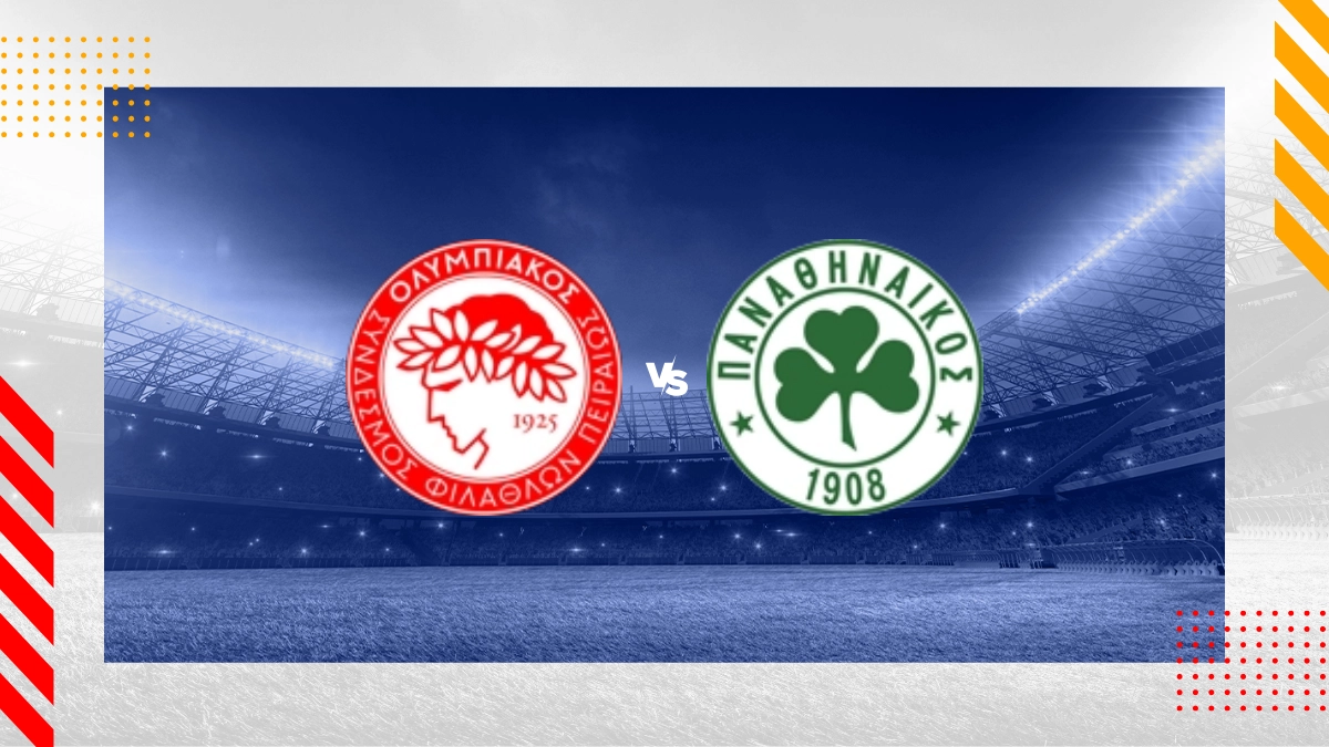 Prognóstico Olympiacos vs Panathinaikos AC