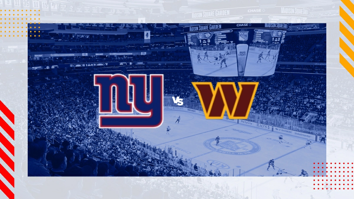 Pronóstico New York Giants vs Washington Football Team